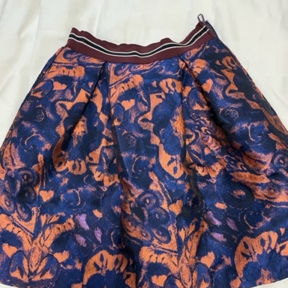 Embroided puffy skirt